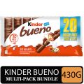 Kinder Bueno Bulk Pack 20 Bars ( 10x 43g). 