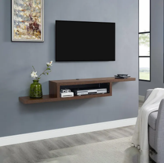 Modern Floating Tv Wall Unit / Floating Tv Stand / Tv console / Modern Wall Mount Tv Stand / Tv Wall Unit / Wall Rack / Modern Furniture / Floating Shelf / Living Room Furniture / Space Saver