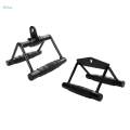Home Gym Cable Attachment Machine Tricep Row Bar Double D Handle Normal. 