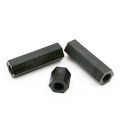 25X M2 M2.5 M3 M4 Black White Nylon Plastic Hex Hexagon Coupling Connector Joint Column Standoff Spacer Bolt for Motherboard. 