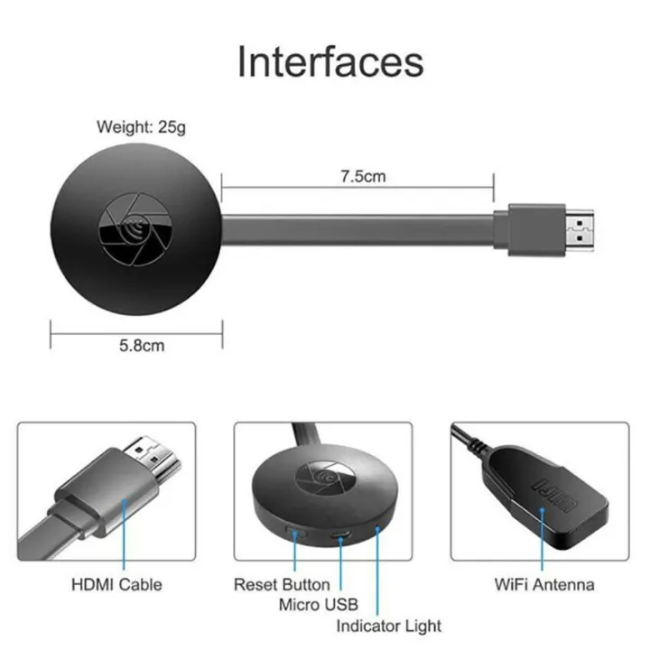MiraScreen%20G2%20Miracast%201080P%20Dual%20WiFi%20Display%20Receiver%20Wireless%20HD%20TV%20Dongle%20-%20Image%203