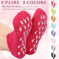 Socks Heel Gel Sock - Callus Rough Foot Care Treatment Soft Silicone Gel Lined Infused Lotion Spa Socks|1 Pairs Cotton Gel Sleeves for Repairing Softening Dry Cracked Feet Skins. 