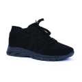 SKYRUNNER Knitted Black Lace School Shoes For Children - ASPIRE. 