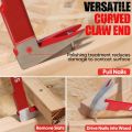 wood working tools SHALL 3-Piece Nail Puller Tool Set 12’’10’’8’’Heavy Duty Mini Cats Paw Pry Bar Crowbar Tool for Home Remolding WoodworkingTool Sets. 