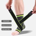 Pressurized Support Ankle Foot Guard, Ankle Support with Adjustable Strap for Weak Ankles, Sleeve Socks for Ligament Damage, Sprained Ankle. 