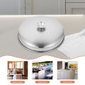 【ZOSR】Barbecue Gland Melt Dome Melting Burger Cover Stainless Steel Pot Lid Steam Griddle Basting Commercial Kitchen Supplies Pan Electric Hob. 