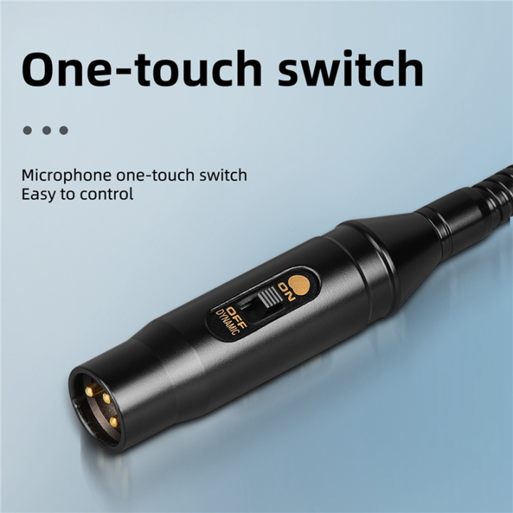 Shouting Mic 2X Professional Dynamic DJ Microphone with Switch for Mixer Dedicated ...