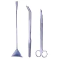1/2/3/4/5pcs Aquarium Tank Tool Aquascaping Fish Tank Plants Long Tweezers Scissors Steel Tool Pet Product. 