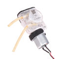 DC 2-5V Small Mini Peristaltic Dosing Pump Micro Self-priming Pump Liquid Pump Aquarium Lab Reversible Metering Pump. 