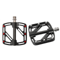 1Set 3 Sealed Bearing Ultralight Bicycle Platform Pedals Non-Slip Widen Bike Accessories Black. 