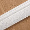【Miga Plaza】2.3m 3D Wall Skirting Wallpaper Border Waterproof Wall Border PE Foam Self-Adhesive Modelling Trim Flexible Molding Ceiling Border Line Wall Sticker Interior Decoration. 