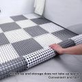 1 PIECE Non-Slip 30 x 30 Mat Bathroom Toilet Kitchen Non-Slip Mat Large Area Hollow Out Mesh Mat PVC Carpet. 