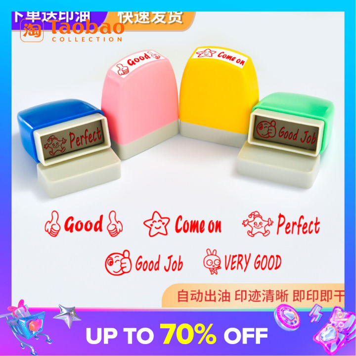 Very Go English Teacher Teaching Comment Comecn Seal Homework Correction Perfect English Teacher Use Good Job Creative Excelent Reward Stamp