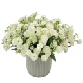 Artificial Flowers Silk Peony   Bouquet Peony Hydrangea Wedding Decor. 