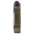 6L Liter Green ATV UTV Motorcycle Spare Can Gas Fuel Tank Plastic Petrol Car Container Petrol Tank Canister. 