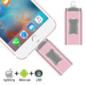 Photo stick iPhone/ipad/Lightning/ios flash drive memory stick pendrive mobile Micro USB Flash Drive 16GB 32GB 64GB pen drive. 