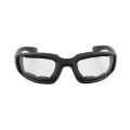 ShopSphere Motorcycle Riding Glasses Padding Protection Dustproof Windproof Sunglasses With Clear Lens Anti-Glare. 