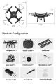 8S Phanthom Clone Drone With Camera RC Quadrocopter WIFI Drone Aerial Photography Ultra-Long Life 360° Rollover Airplanes Drones. 