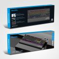 BAJEAL K600 Gaming Keyboard Wired Mechanical Keyboard with Palm Rest Wrist Rest Pad. 
