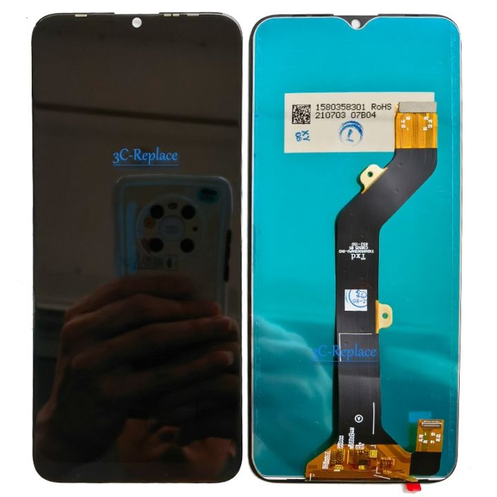 Black inch For ITEL Vision 1 Pro Vision 1 Plus L6501 LCD Display Touch Screen Digitizer Assembly Replacement parts