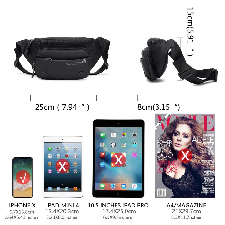 David%20Jones%20Paris%20waist%20bag%20pouch%20fanny%20pack%20belt%20bag%20for%20men%20hip%20bag%20-%20Image%203