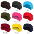 【HUT】 1Pcs Fleece Ear Warmer Muff Winter Headband Ear Muffs Headband For Men Women Running Skiing Outdoor Sports. 