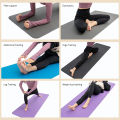 bellylady 10mm Extra Thick Yoga Mat Non-slip High Density Anti-tear Fitness Exercise Mats With Carrying Strap. 