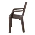 Phoenix Rattan Chair Brown / Maroon / Black Heavy duty plastic 2022 New Model- 2 years warranty. 