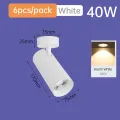 CANMEIJIA Spot Light 220V Foldable LED Downlights Track Lights Ceiling Lights 40W Surface Mounted Spotlight. 