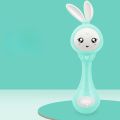 Baby Music Flashing Rattle Toys Rabbit Teether Hand Bells Mobile Infant Stop Weep Tear Rattles Newborn Early Educational Toy 18M. 