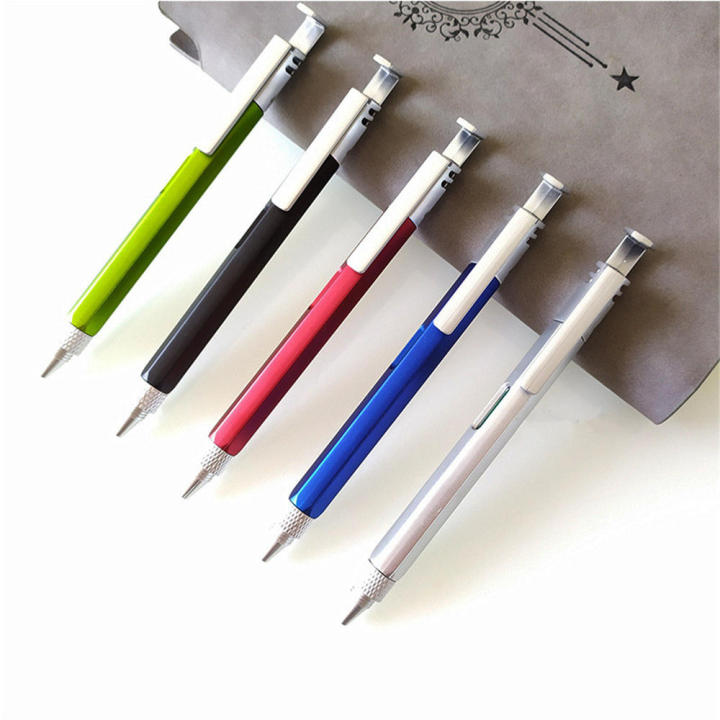 Foldable%20All%20in%20one%20Pen%20Handy%20Portable%20Precision%20Multifunction%20Pen%20Ergonomic%20Ballpoint%20Pen%20for%20Office%20Supplies%20Student%20Gear%20Writing%20Instrument%20Stand%20Measuring%20Tool%20-%20Image%204