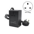 200W Voltage Converter 220V to 110V Transformer Down Transformer Voltage Converter Travel Adapter Easy to Use UK Plug. 