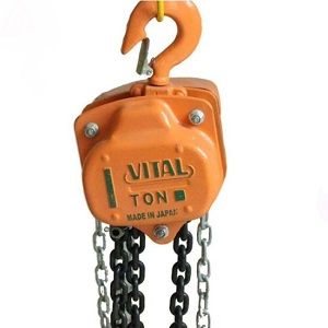Vital Manual Heavy Duty Chain Block / Hoist 1 Ton 5m