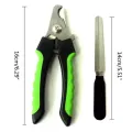 Professional Dog Nail Clippers - Ergonomic Handle - Easy Safe - Quality Sharp Stainless Steel Blades - For Safe Professional At Home Grooming. 