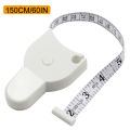 Y-shaped Handle Telescopic Tape Measure Ergonomic Design Fitness 3-dimensional Tape Measure Waist Arm Accurate Measuring Rule. 