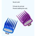 10PCS Clipper Guards for Wahl Clipper, Colored Hair Clipper Cutting Guides with Metal Clip From 1/16 Inch to 1 Inch. 