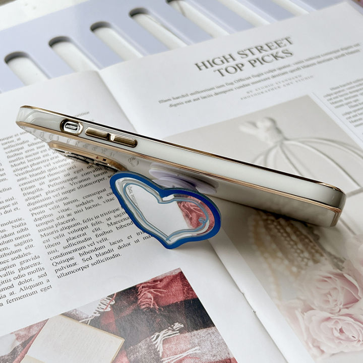 MiniCase%20For%20Samsung%20Galaxy%20A03s%20Shining%206D%20gold-plated%20three-dimensional%20love%20heart%20type%20makeup%20mirror%20blue%20brush%20stroke%20airbag%20station%20mobile%20phone%20back%20cover%20square%20cover%20girls%20and%20boys%20gift%20soft%20hard%20waterproof%20anti-fall%20protective%20case%20-%20Image%207