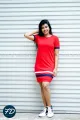 2 Bottom Stripe Frock. 
