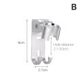 Aluminum Shower Base Holder Adjustable Wall Mounted Shower Head Stand Bracket. 