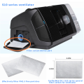 CPAP Air Filter-Ultra Fine Disposable Replacement Filters for CPAP Machines -60 Filters. 