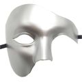 【hot】 Half Face Phantom Masquerade Cosplay Mask PVC Steampunk Plastic Men/Women Punk Carnival Costume Props The Phantom Dancer Mask. 