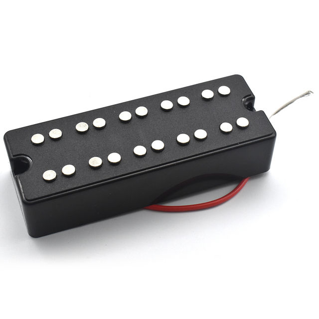 Black%20Open%20Sealed%205%20String%20Bass%20Guitar%20Pickups%20Humbucker%202%20Mounting%20Screw%20Hole%20-%20Neck%20Bridge%20-%20Image%204