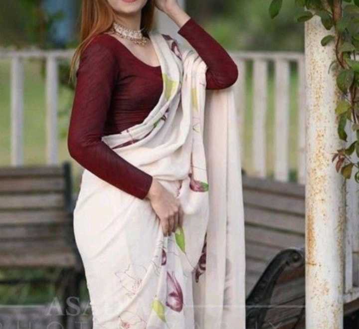 Cuelo Maroon Long Sleeve Mock Neck Ribbed Saree Jacket For Women