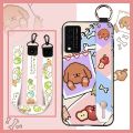 protective Waterproof Phone Case For TCL T-Mobile Revvl V+ 5G/Revvl V Plus 5G Kickstand ring Wrist Strap Wristband Cute. 
