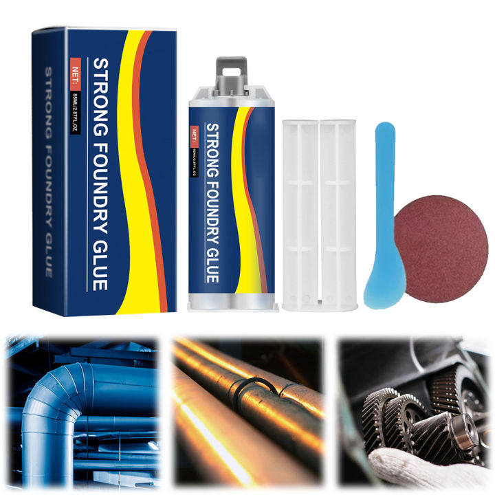 High Temperature Resistant Casting Repair Liquid Welding Filler Welding Glue for Metal Repair