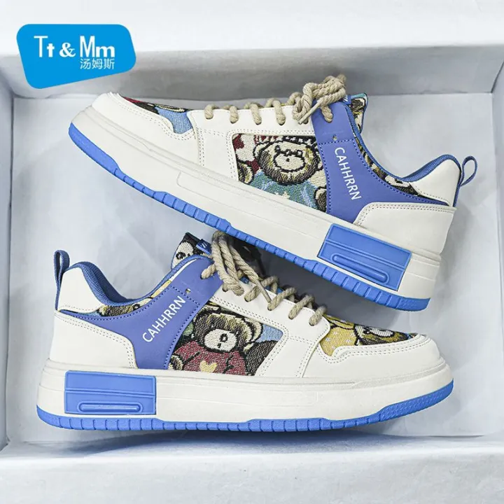 Thomas%20Fashion%20Shoes%20Men's%20Summer%20University%20Style%20Original%20Niche%20White%20Shoes%20Fashion%20Casual%20Sneakers%20All-Matching%20Sneakers%20-%20Image%204