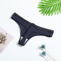 SMY 3PC Lady Cotton Panties Women Underwear Ladies Low-Waist Pantys T-back Breathable Panties. 