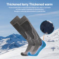 Mirage Long Ski Socks High Performance Thermal Knee-high Ski Socks for Snowboarding Sports Non-slip Design Moisture Wicking Breathable Durable Comfortable Winter Socks Thermal Ski Socks. 