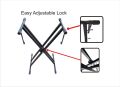 Keyboard Stand / DJ Console Stand Double Braced X Style Digital Piano Stand  Hold Weight 50kg Keybord. 