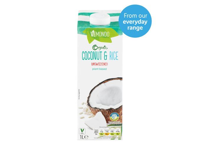 Vemondo Organic Coconut & Rice Drink 1 Litre (UK)